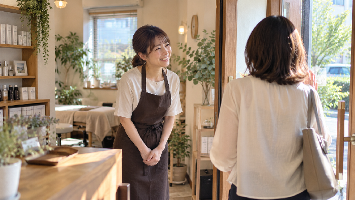 客離れを防ぐ愛される商売の原則の写真(愛媛県東温市)