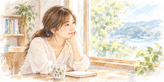 生きづらさ・人の顔色・考えすぎで悩む方への写真(愛媛県東温市)